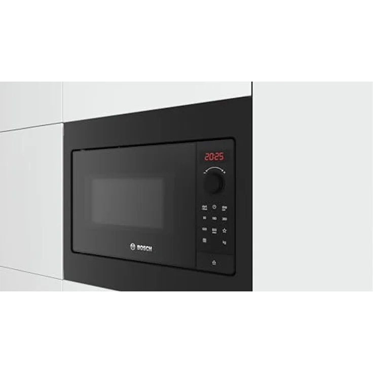 BOSCH Einbau-Mikrowelle BC 20 l, 800 W, schwarz, mit Gewichtssensor und LED-Display – Bild 3