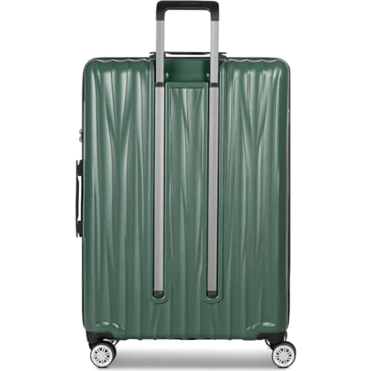 Brics Cervia 2.0, Hartschalenkoffer Trolley L 77 cm, 4 Rollen, Dehnfalte, Grün, (107 l) – Bild 2