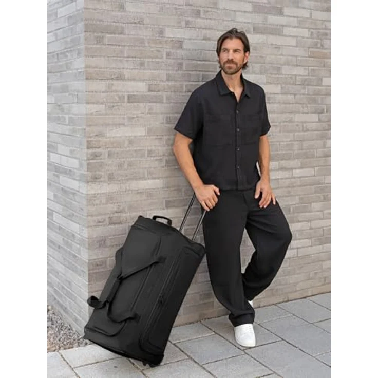 Redolz Duffle Essentials 2 Rollen Reisetasche 71 cm black – Bild 5