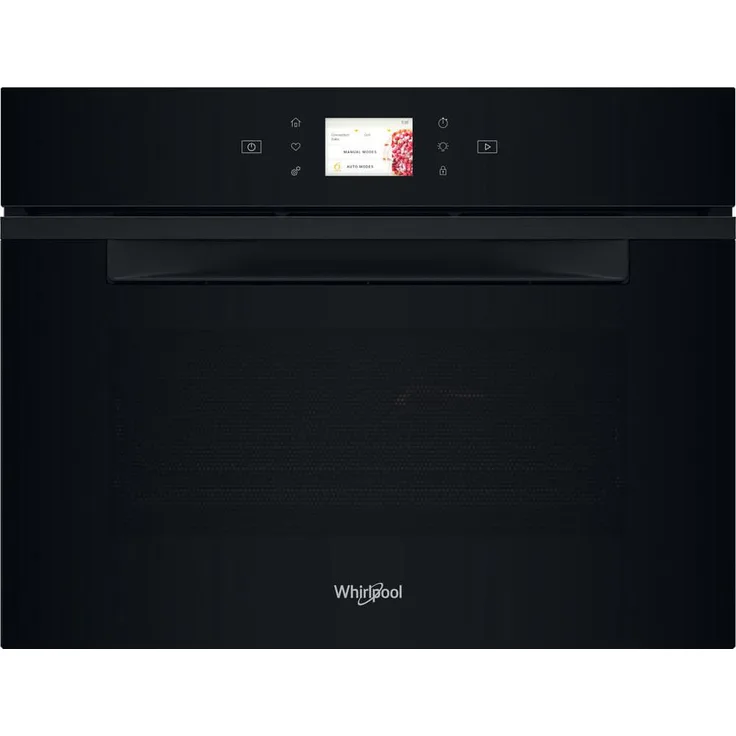 Whirlpool WCW11O7HTSB, Integrierte Kombi-Mikrowelle mit 53 l und 950 W, Elegantes schwarzes Design, Touch-Display