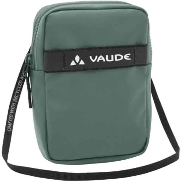 Vaude Kataja Umhängetasche, 13 cm x 4 cm x 18 cm, 100% Polyurethan, grün – Bild 1
