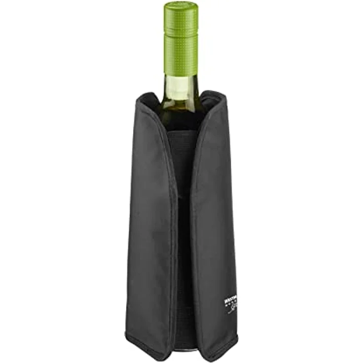 Westmark Kühlmanschette, Für z.B. Sprudel-, Wein- oder Sektflaschen, Für Flaschendurchmesser bis 9 cm, Kühlt bis zu 2 h, Kunststoff, Polar, Schwarz/Weiß, 52433370 – Bild 4