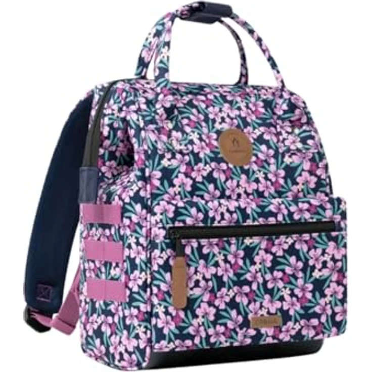 Cabaia Adventurer All Over Small City Rucksack, rosa, 32 cm, 100% Nylon, 23 cm x 13 cm – Bild 5