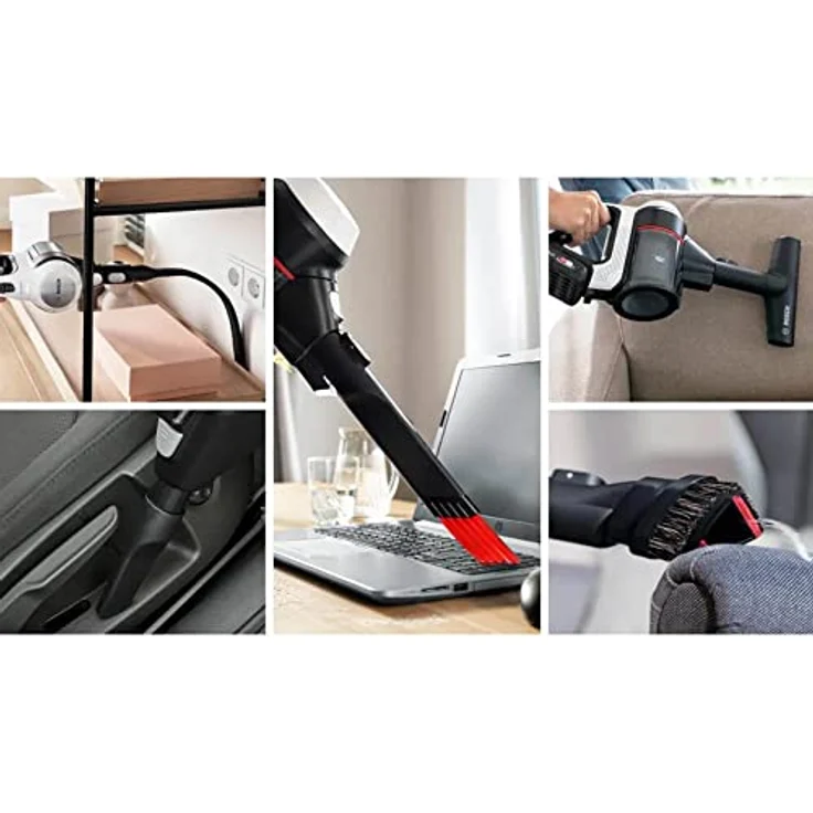 Bosch BCS711XXL Handstaubsauger, 30 min Akkubetrieb, weiß – Bild 6