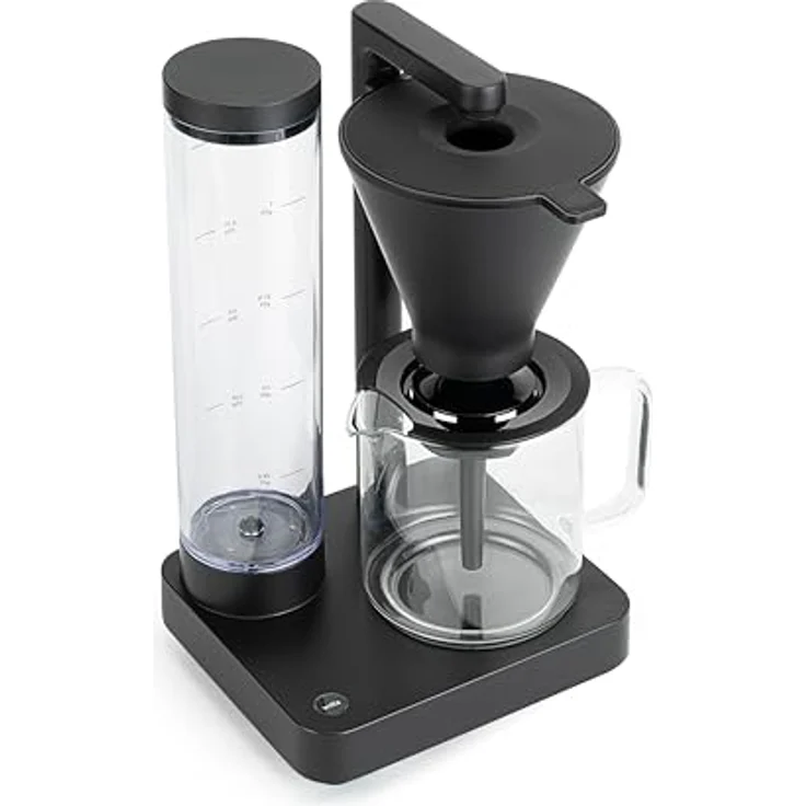 Wilfa PERFORMANCE COMPACT Filterkaffeemaschine - 1600W – 1L Wassertank - doppelwandiger Filterhalter - anpassbare Durchlaufgeschwindigkeit - Warmhaltefunktion - Tropfstopp & Auto-Abschaltung (schwarz) – Bild 1
