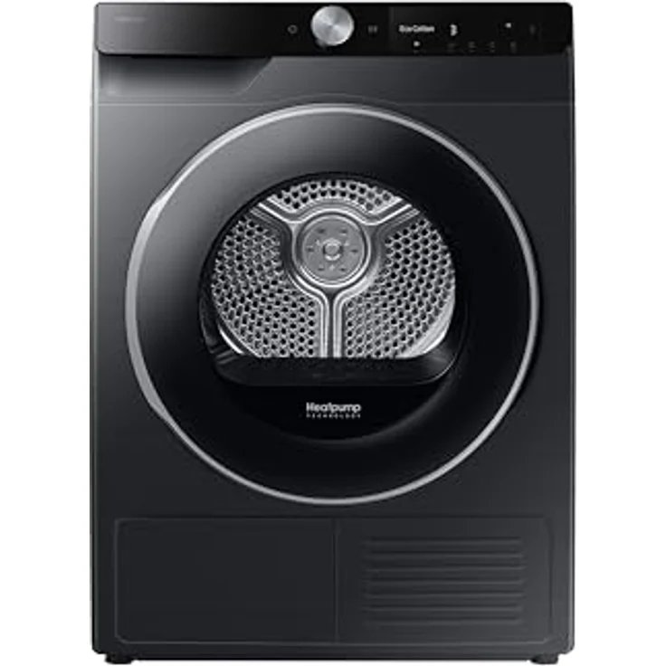 Samsung Wäschetrockner AI Control DV90DG6845LB/U3, 9 kg, Wärmepumpe mit WLAN, QuickDrive, AI Dry, Optimaler Sensor, Schwarz, Frontlader – Bild 1