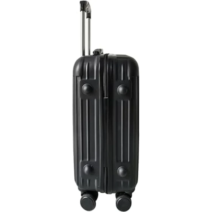 NTK-Collection Frenzi Hartschalenkoffer 2er-Set, Schwarz, mit 80 l und integrierten Zahlenschloss, platzsparend stapelbar – Bild 4