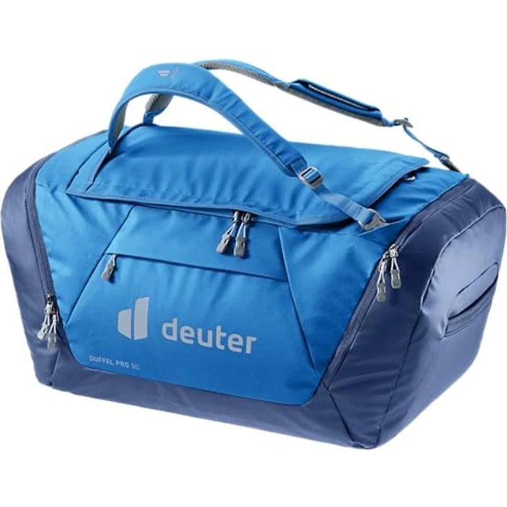 Deuter Duffel Pro 90, Weekender Reisetasche 80 cm, 100% Polyester, blau – Bild 1