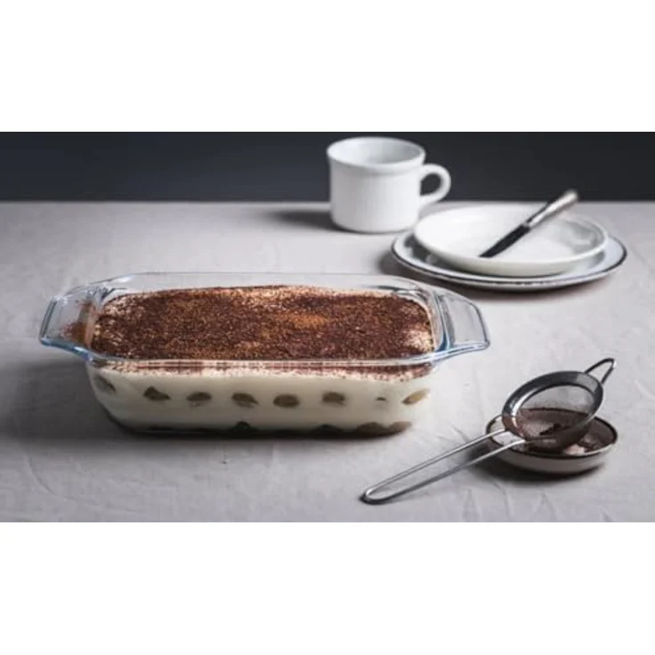 Pyrex 406B000 Bräter rechteckig, Glas, transparent, 27x17x6 cm – Bild 6