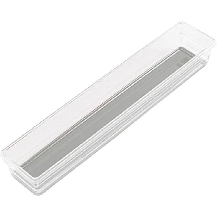 KIS Sortierbox Sistemo 7,5x37,5 cm in transparent-grau, Plastik, 7.5x37.5x5 cm – Bild 2