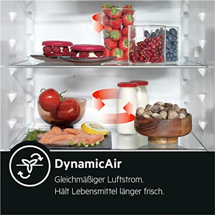 AEG RKB333E2DW Kühlschrank, freistehend, weiß, Energieklasse E – Bild 3