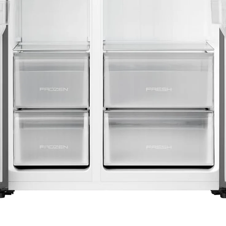 Gorenje NRS917E41BXWD R, Freistehender Side-by-Side Kühlschrank mit 347 l Kühl- und 197 l Gefriervolumen, Schwarz, LED-Display, 2 Türen, akustisches Warnsignal – Bild 10