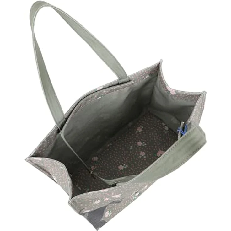 Fritzi aus Preußen Fritzi x Frida Kahlo Easy01 Limited Shopper Tasche, 46.5 cm, grau, 100% Baumwolle – Bild 4