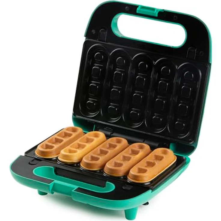 Domo Sandwichmaker DO901109C Toaster, Antihaftbeschichtung, Kontrollleuchte, Snack Party 5-in-1 – Bild 7