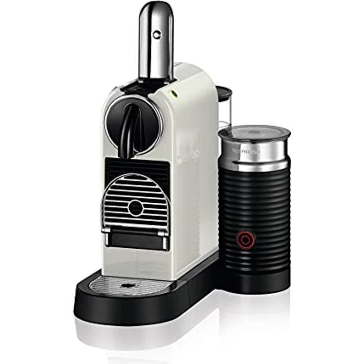 De'Longhi Nespresso Citiz EN267.WAE Kapselmaschine, Hochdruckpumpe und ideale Wärmeregelung mit Aeroccino (Milchaufschäumer), Energiesparfunktion, weiß-schwarz – Bild 10