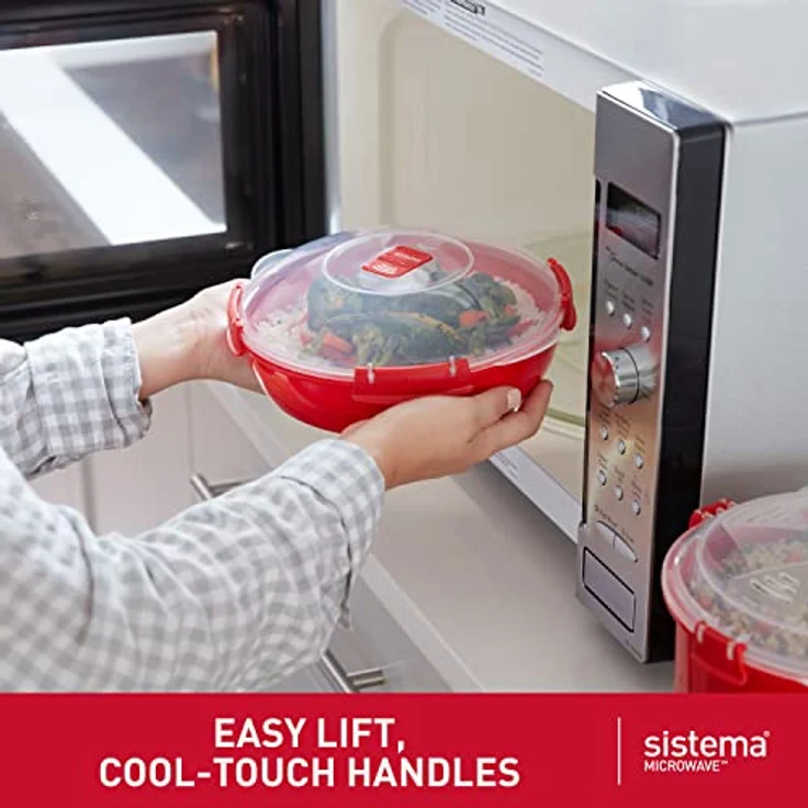 Sistema Microwave Teller, 1,3 l, rot – Bild 4