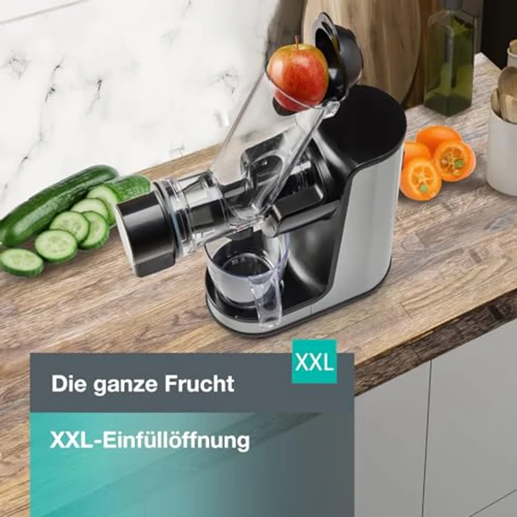 GORENJE Slow Juicer JC 200 BE, 200 W Entsafter in schwarz – Bild 8