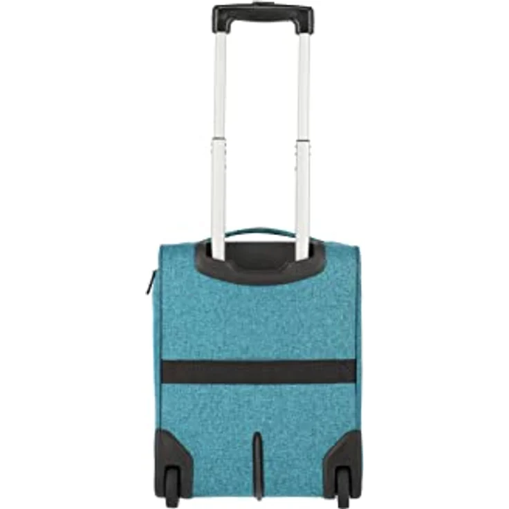 travelite 2-Rad Handgepäck Koffer mit Liquids Bag erfüllt IATA Bordgepäck Maß, Gepäck Serie CABIN Underseat: Kompakter Weichgepäck Trolley, 43 cm, 28 Liter, Leicht|Teleskopgriff – Bild 3