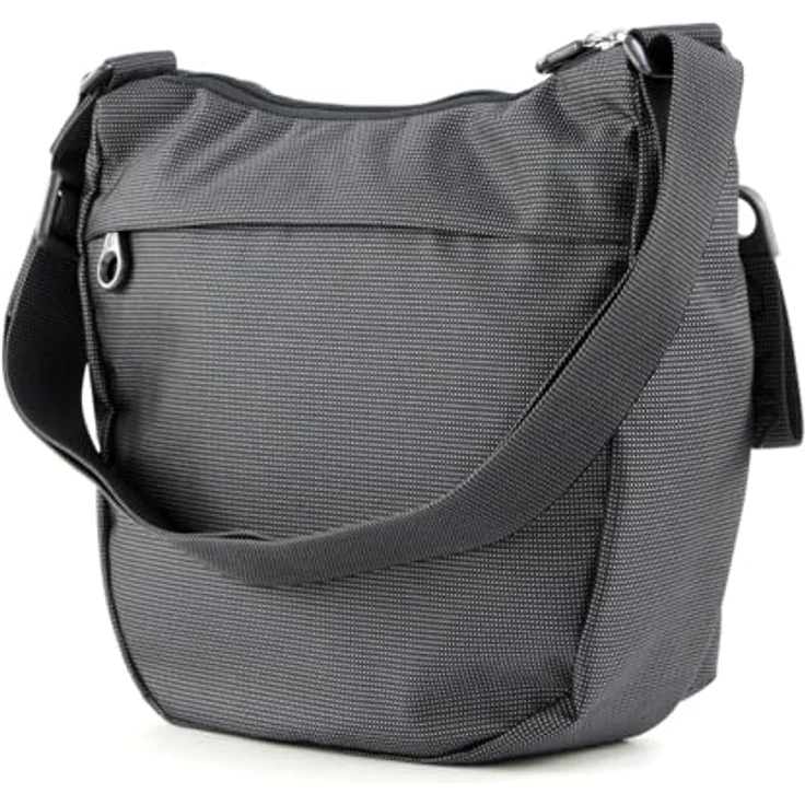 Mandarina Duck Umhängetasche, 29 cm, grau, 100% Polyester, 26 x 8 x 29 cm – Bild 4