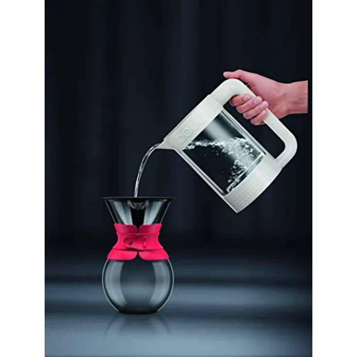 Bodum 11571-01S pour over Kaffeebereiter (Permanentfilter, Spülmaschinengeeignet, 1,0 liters) schwarz – Bild 4