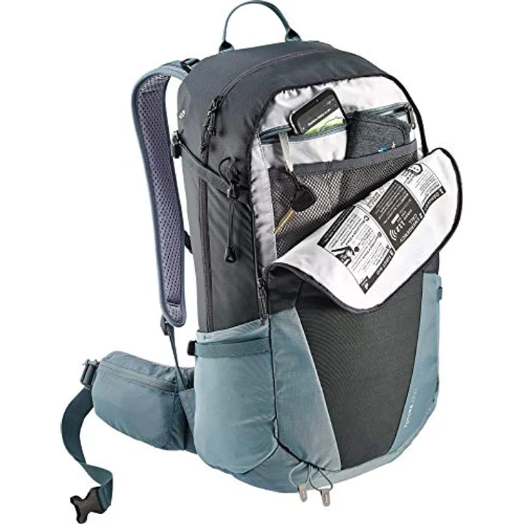 Deuter Futura 29L, Tagesrucksack mit ergonomischem Tragegefühl für Schule und Ausflüge – Bild 8