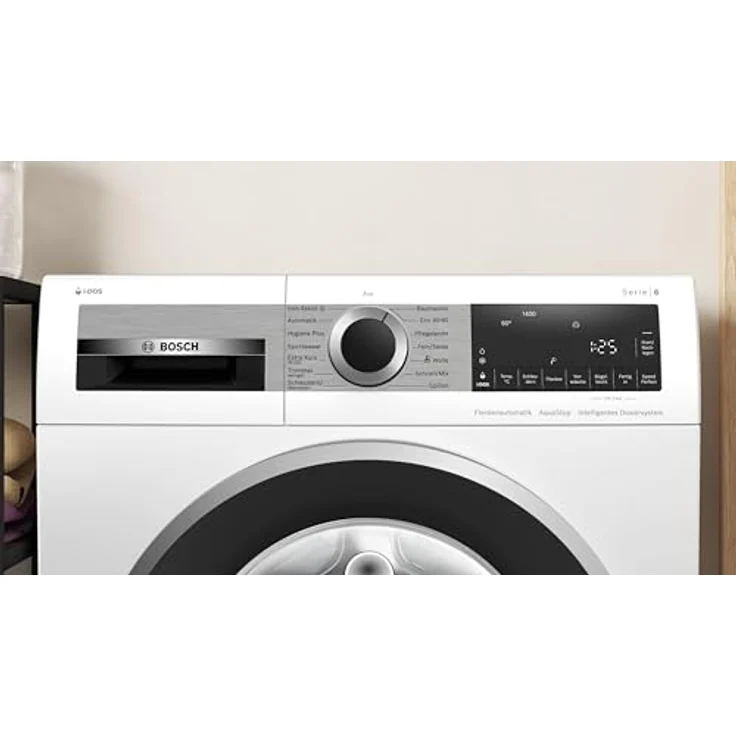 Bosch WGG244F40, Serie 6, 9 kg Waschmaschine mit i-Dos, Fleckenautomatik, Iron Assist, SpeedPerfect in weiß – Bild 16