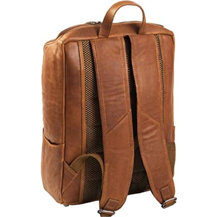 The Chesterfield Brand Rich Business-Rucksack, Leder 45 cm mit Laptopfach, braun, 100% Leder, 32 cm x 15 cm x 45 cm – Bild 4