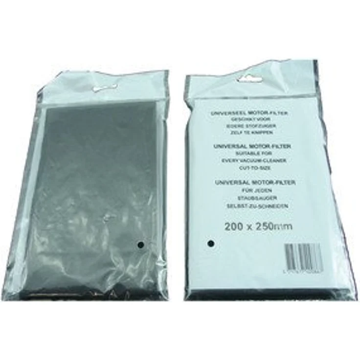 Menalux 900196146, 5 Staubsaugerbeutel + 1 GRATIS Zuschnittfilter (20x25 cm), Staubsauger-Zubehör – Bild 2