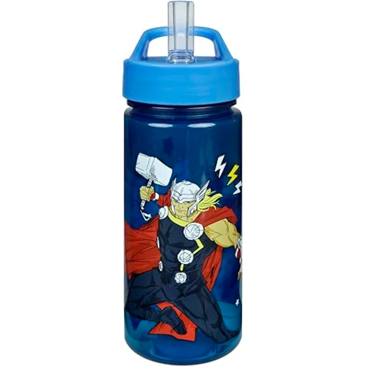 UNDERCOVER Trinkflasche Avengers, 500 ml, BPA-freies Material, nicht für Kinder unter 3 Jahren geeignet