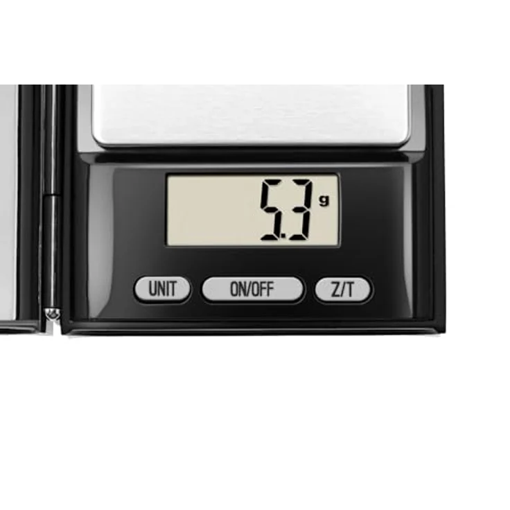 ETA Pocky, digitale Taschen-Digitalwaage mit 500 g Tragkraft, 0,1 g Messgenauigkeit, LCD-Display und TARE-Funktion – Bild 2