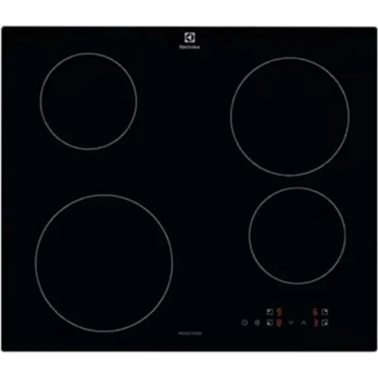 Electrolux Serie 300 Induktionskochfeld mit 4 Brennern, EIB60424CK, SliderTouch-Bedienung, Schwarz