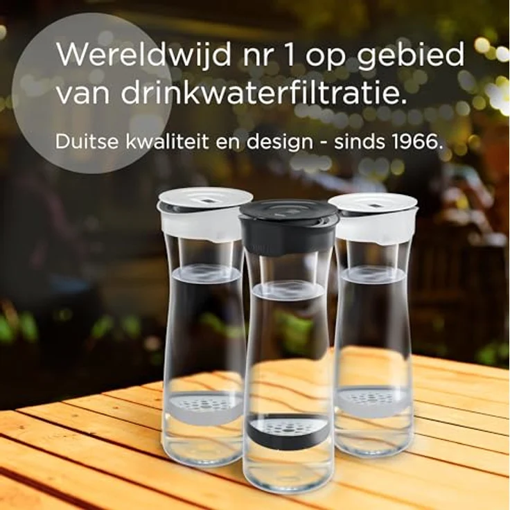 Brita Wasserkaraffe mit Wasserfilter fill&serve Mind, hellgrau – Bild 4