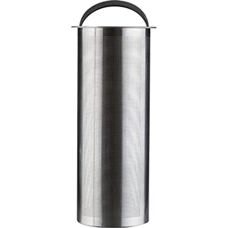 Cilio Kaffeebereiter, 1 L Aufgusskanne aus hitzebeständigem Borosilikatglas, Edelstahlfilter, 8 Tassen – Bild 3