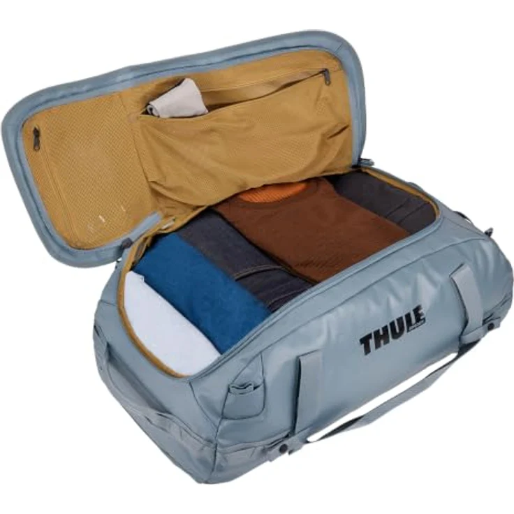 Thule Chasm Weekender Reisetasche 58 cm, blau, 100% Polyester, Maße 58 cm x 28 cm x 33.5 cm – Bild 3