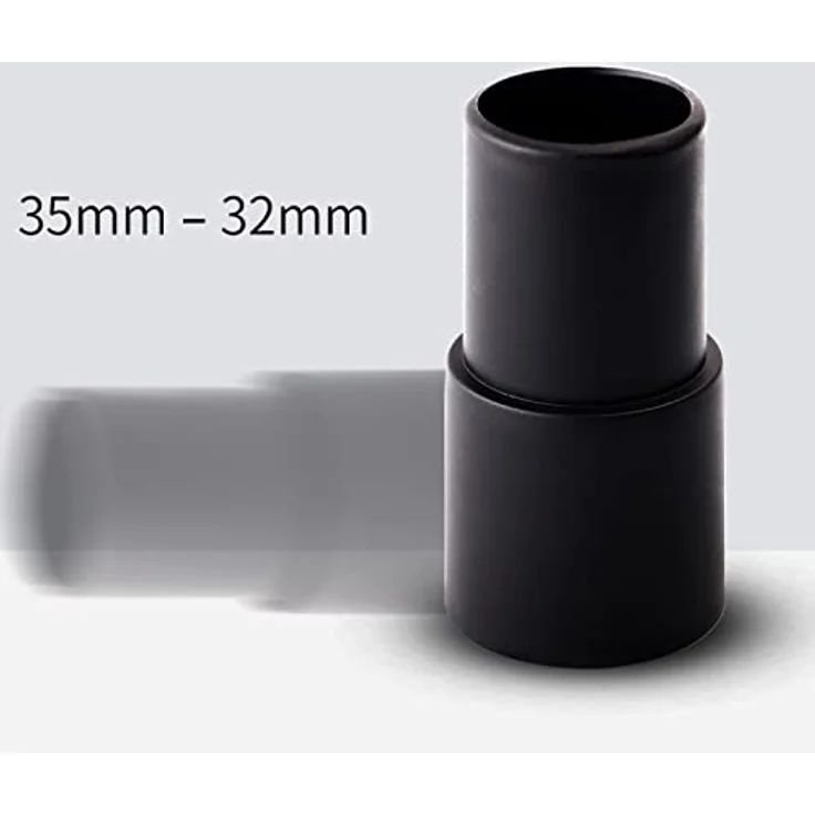 Bayli Universal Anschluss Adapter 35/32 mm für Staubsauger Bodendüse | Universeller Reduzierstück für Staubsaugerdüse | Länge 73,2mm | schwarz – Bild 4