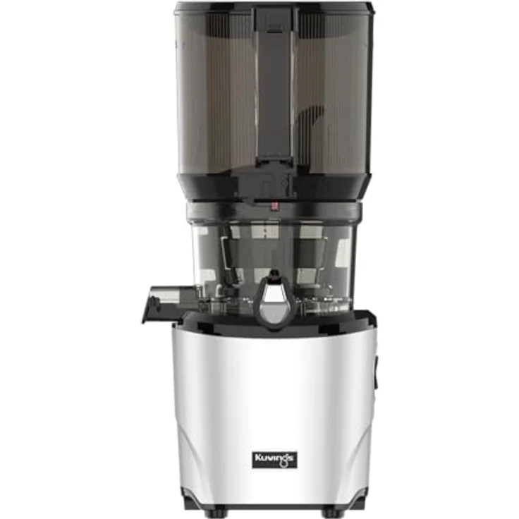 Kuvings | Entsafter AUTO10 | Automatisches Schneiden von Obst und Gemüse | 3L | langsame Rotation | einfache Reinigung | leise (Light Silver)' – Bild 1