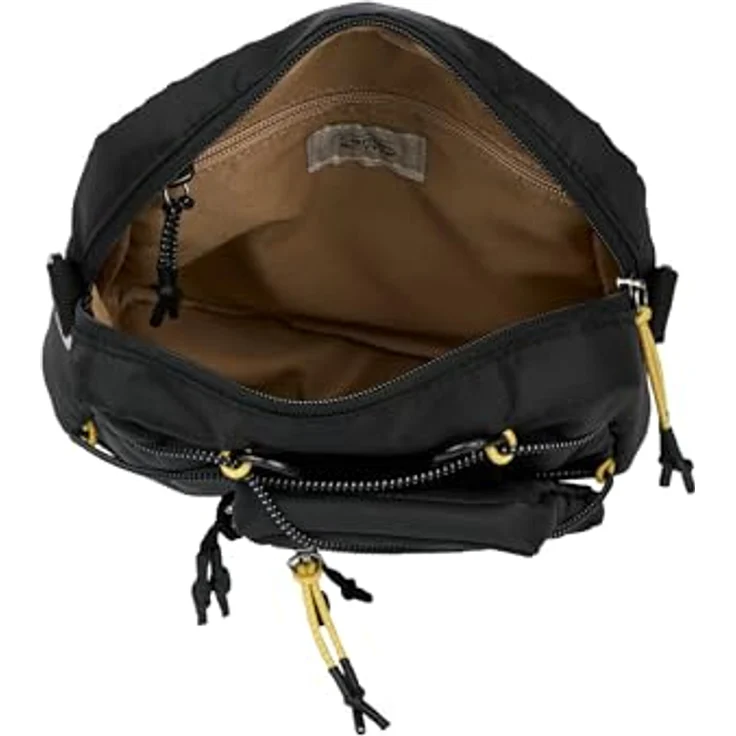 camel active Shores Umhängetasche S, 21 cm, schwarz, 100% Polyester, kompakte Tasche für jeden Anlass – Bild 3