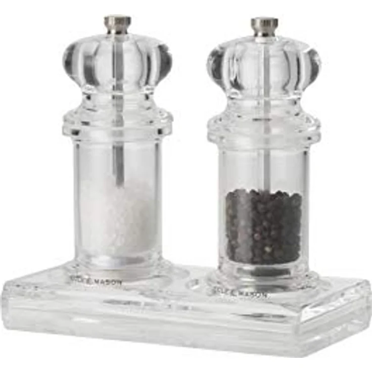 Cole & Mason Acryl Mühlen Tablett, Clear, 17 x 11 x 24,5 cm – Bild 5