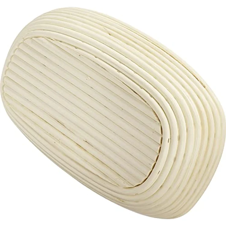 Westmark Gärkörbchen-Set, 2tlg., Gärkörbchen oval + Bezug, Peddigrohr/Baumwolle, Hellbeige/Beige, 3234227B – Bild 4