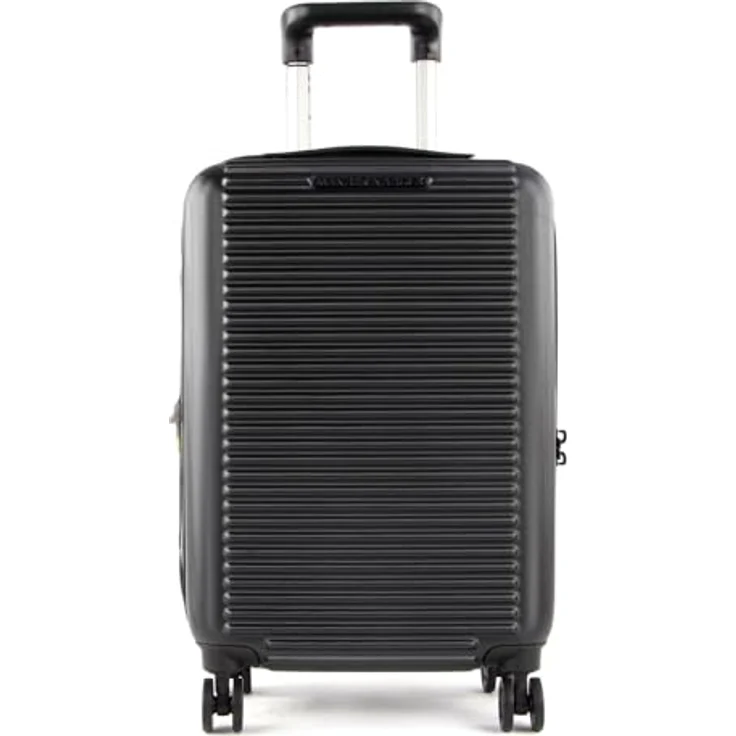 Mandarina Duck TANK CASE - TROLLEY CABIN EXP Black (Schwarz) 35 x 55 x 23/26 (LxHxB), Hartschalen-Kabinenkoffer mit TSA Zahlenschloss – Bild 3