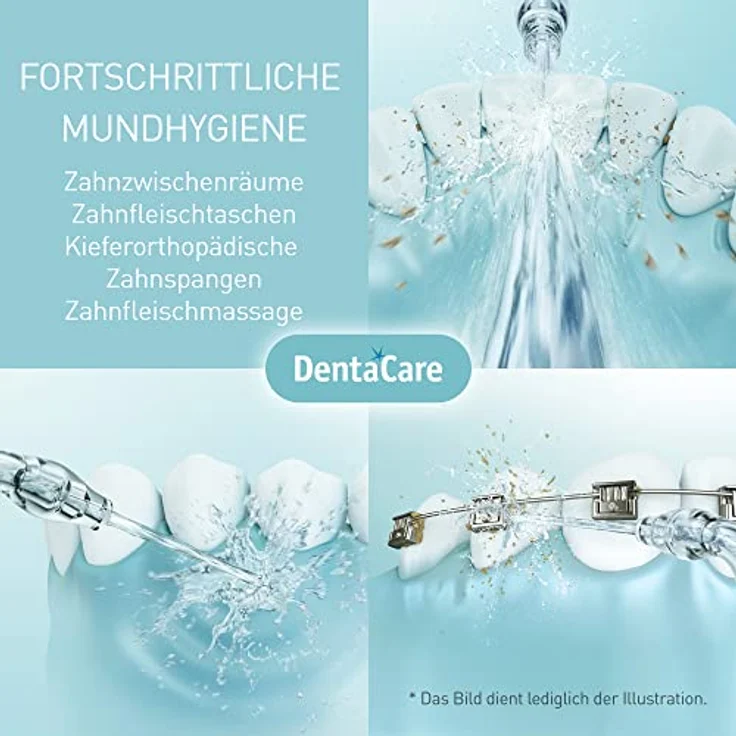 Panasonic Ultra Sonic EW1511 Munddusche (elektrisch, Zahnzwischenraumreinigung, integrierte Ladestation) weiß – Bild 5