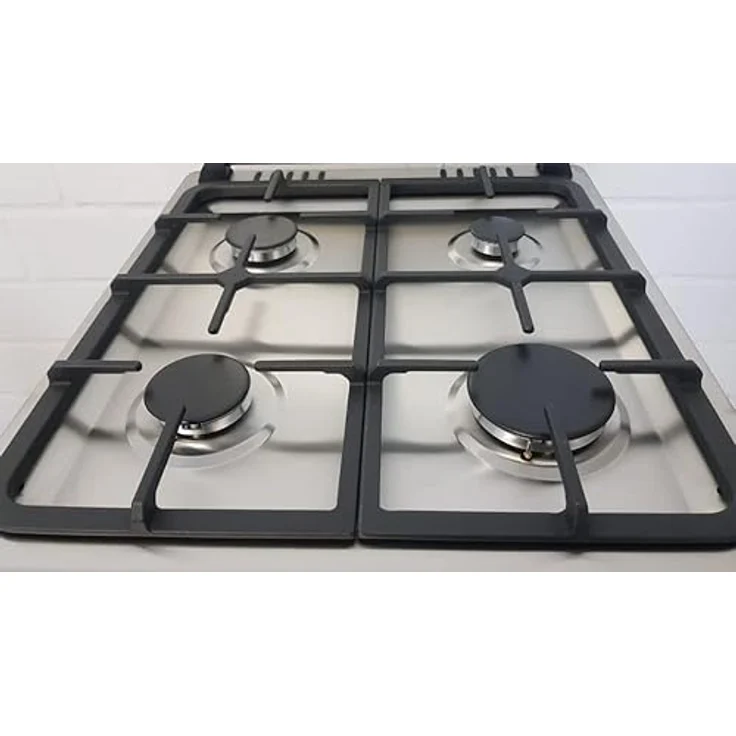 Gasline Gas Standherd 50cm SHGG5060AZU 4 flammig, Gasbackofen mit Thermostat, Grill und Umluft Propangas/Erdgas – Bild 4