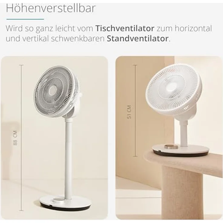DUUX DXCF11 Whisper Flex Smart Fan Standventilator Weiß, 27 Watt – Bild 2