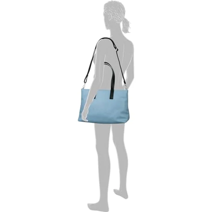 TOM TAILOR Shopper Thessa, Polyurethan in elegantem Kunstleder – Bild 3