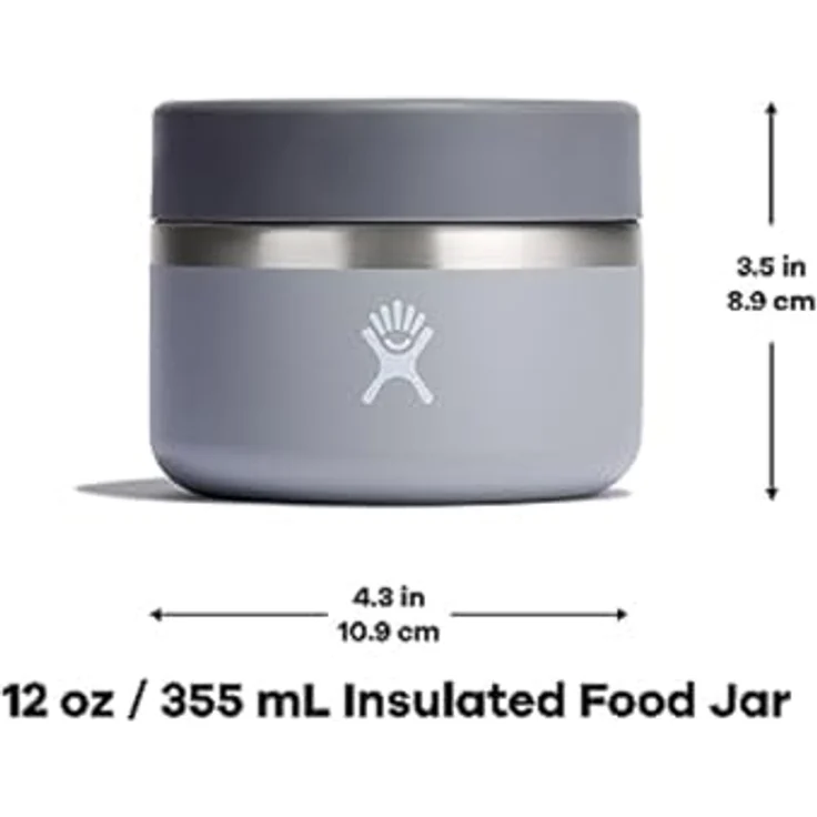Hydro Flask Lunchbox 12 oz Insulated Food Jar, Edelstahl 18/8, TempShield™ doppelwandige Vakuumisolierung, 354 ml – Bild 6