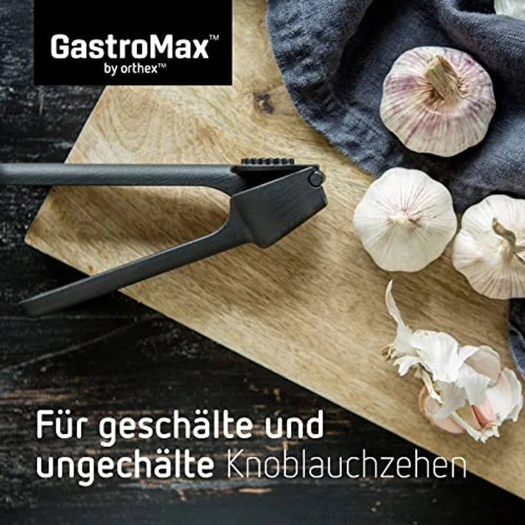 GastroMax Knoblauchpresse, schwarz – Bild 7