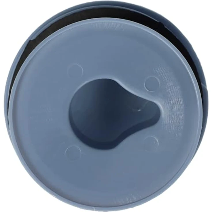 vhbw Flusensieb für Neff Waschmaschinen und Trockner, 6,3 cm Durchmesser mit Dichtungsring, schwarz/blau – Bild 3