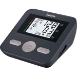 BEURER BM 2 R BEAT+, Oberarm-Blutdruckmessgerät mit großem Display und Universalmanschette