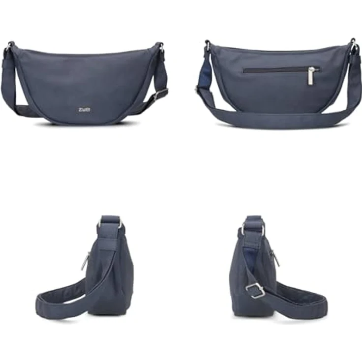 Zwei Mademoiselle.M Umhängetasche 32 cm, elegante Handtasche für Damen in verschiedenen Farben – Bild 3