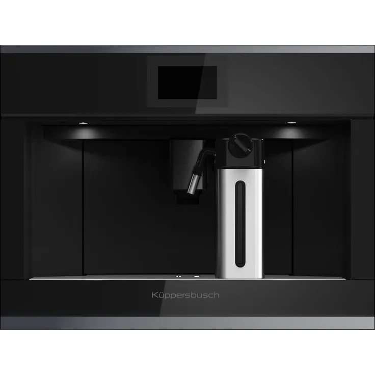 Küppersbusch CKV6800.0S DK3, Vollautomatische Kaffeemaschine mit TFT-Touch-Display, Individual Concept Design, Silver Chrome, 16 Programme, höhenverstellbarer Kaffeeauslauf